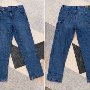 American Eagle Dark Wash Carpenter Jeans Size 10